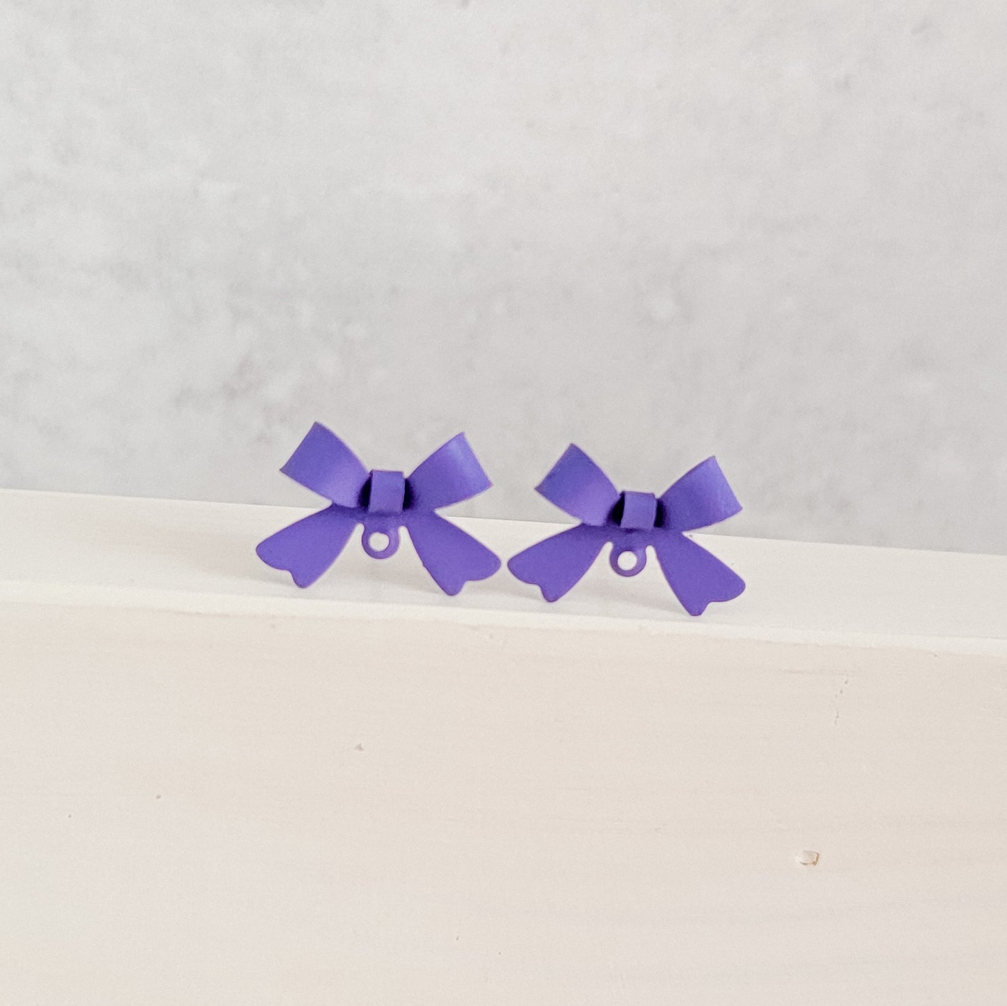Royal Purple Stainless Steel Bow Stud Connector, 10 Pieces, Bow #51