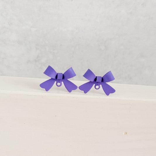 Royal Purple Stainless Steel Bow Stud Connector, 10 Pieces, Bow #51