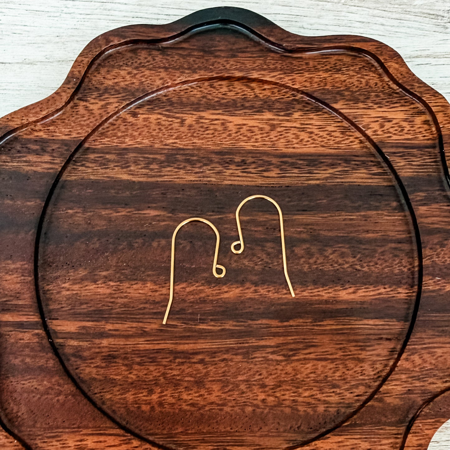 New Premium Minimalist Sheperds Stainless Steel Ear Wires (Choose Silver or Gold), 20 Pieces, Earring Hook #16