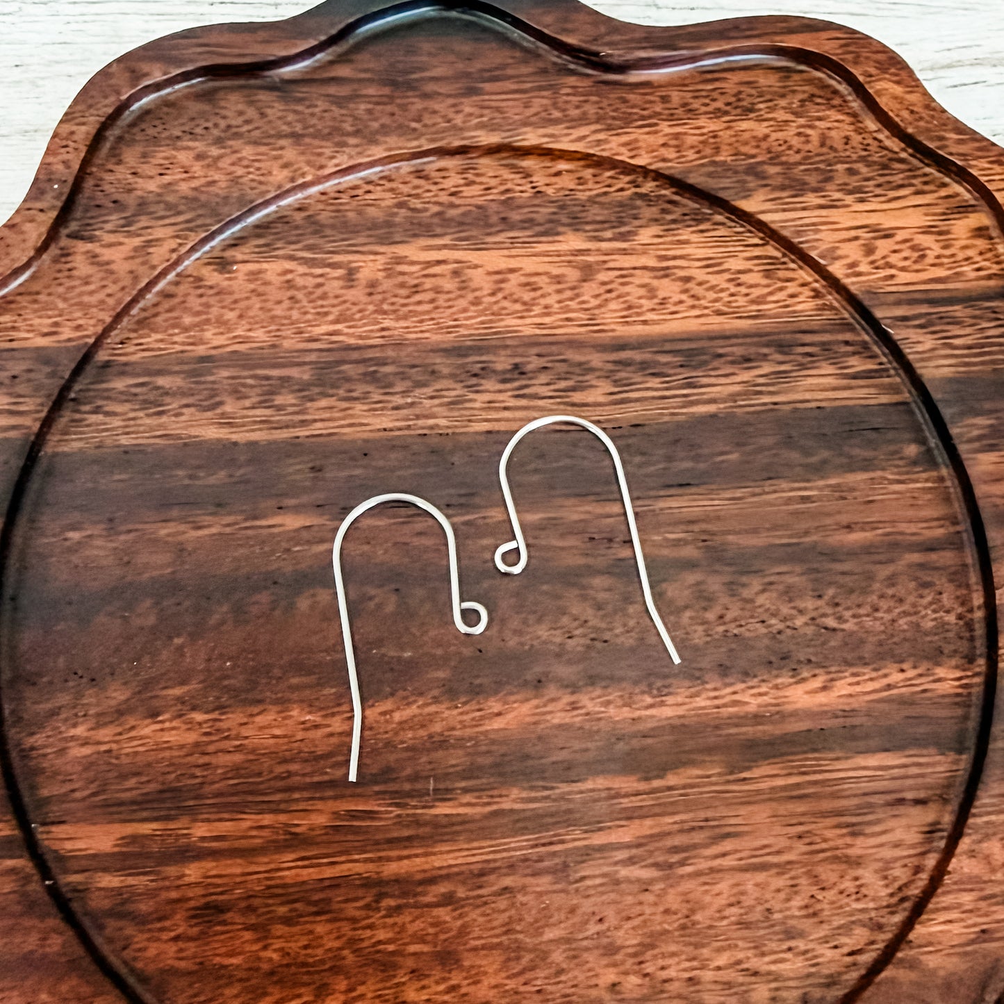 New Premium Minimalist Sheperds Stainless Steel Ear Wires (Choose Silver or Gold), 20 Pieces, Earring Hook #16