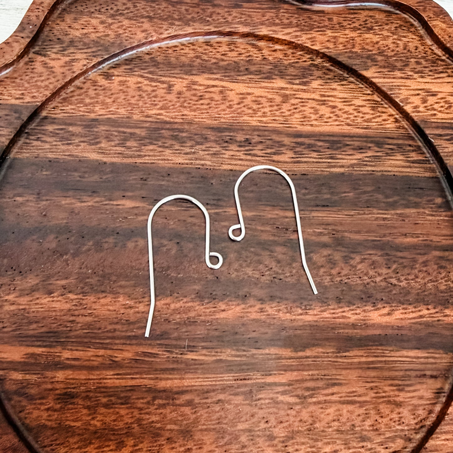 New Premium Minimalist Sheperds Stainless Steel Ear Wires (Choose Silver or Gold), 20 Pieces, Earring Hook #16