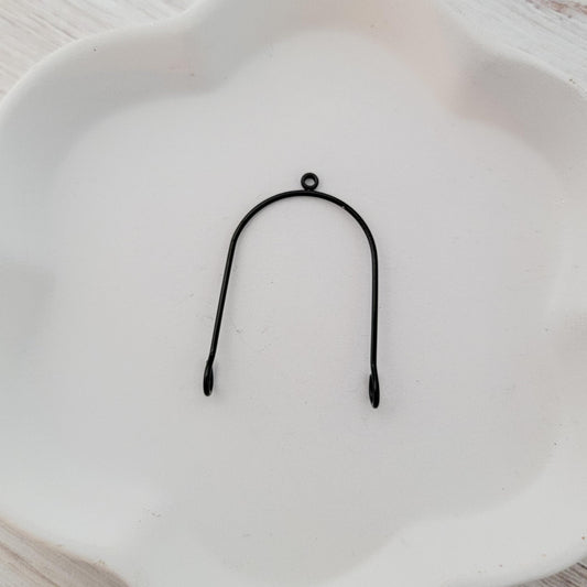 Black Stainless Steel Small Arches, 10 Pieces