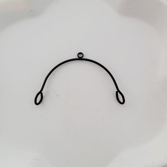 Black Stainless Steel Medium Arches, 10 Pieces