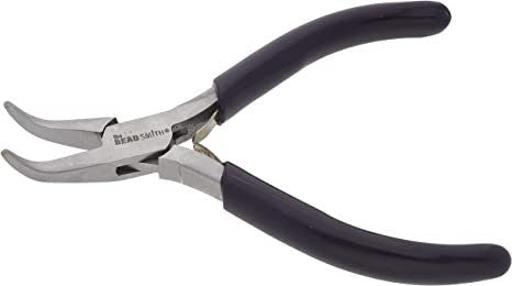 Bent Chain Nose Pliers, 1 Pair, Tool #4