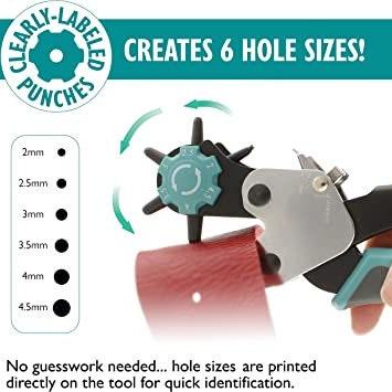 Large Rotating Hole Punch, Quantity 1, Tool #28