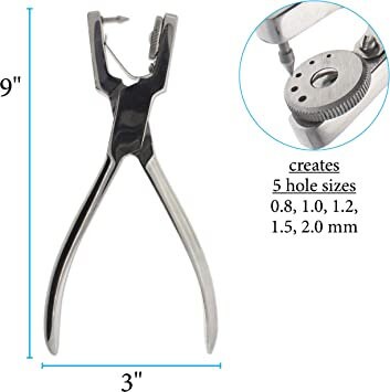 Small Rotating Hole Punch, Quantity 1, Tool #27
