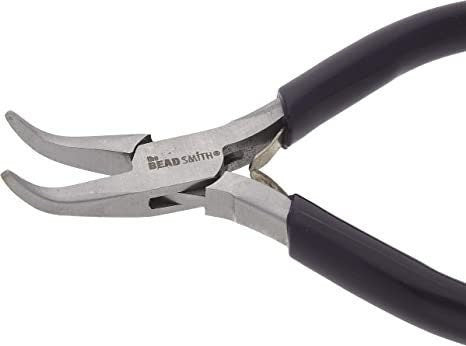 Bent Chain Nose Pliers, 1 Pair, Tool #4