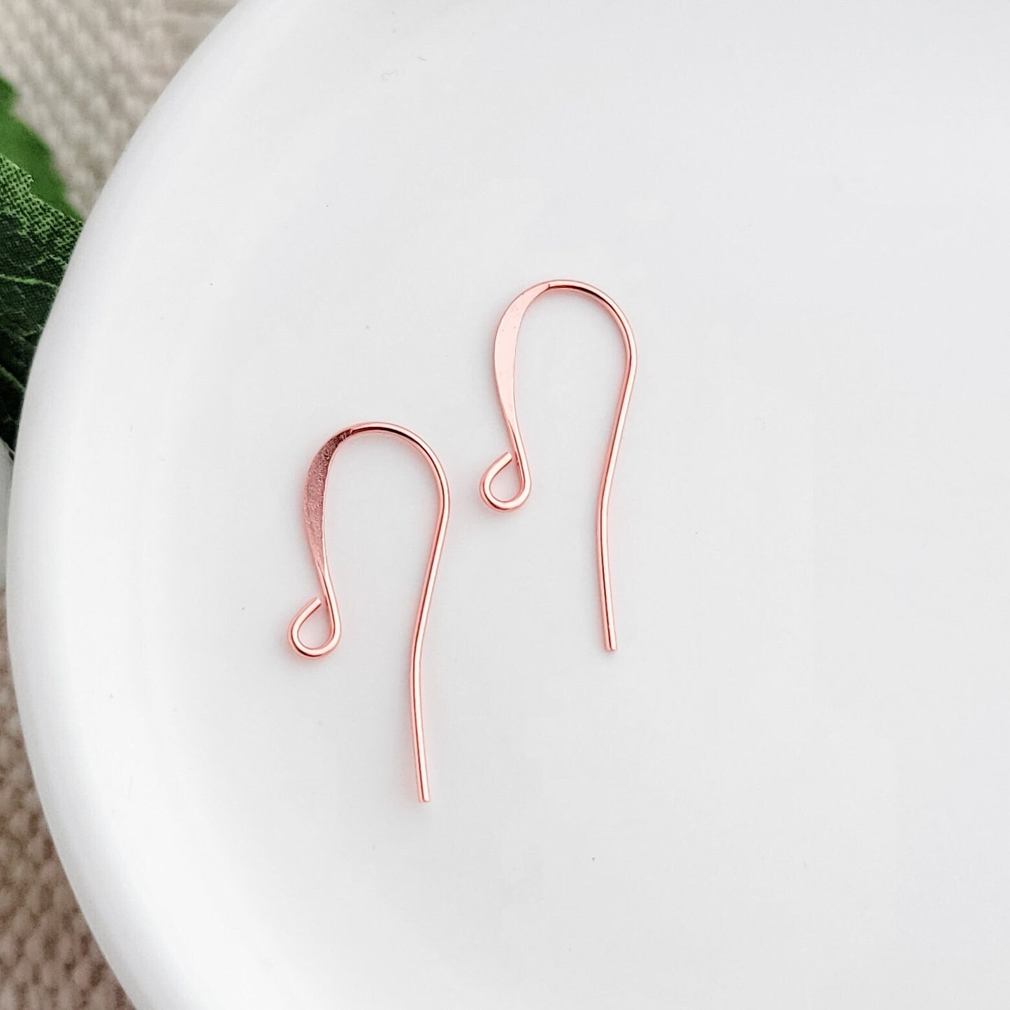 Bulk Copper Plated Tall Elegant Hammered Ear Wires, 144 Pieces, Brass #1