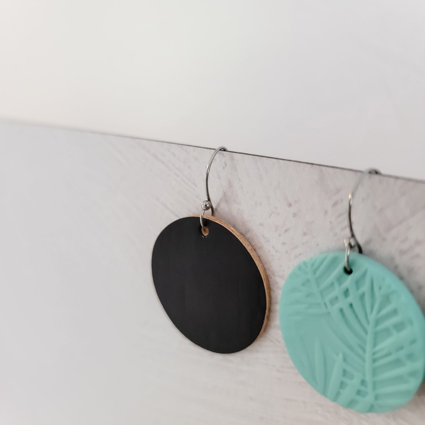 Ball Style Large Loop Soft Rose Gold Ear Wires Stainless Steel, 20 Pieces