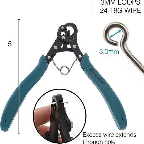 3mm One-Step Looper, 1 Pair, Tool #11