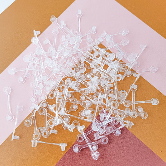 Clear Xtra Strength Keychain Thingies, 100 Pieces, KT #3