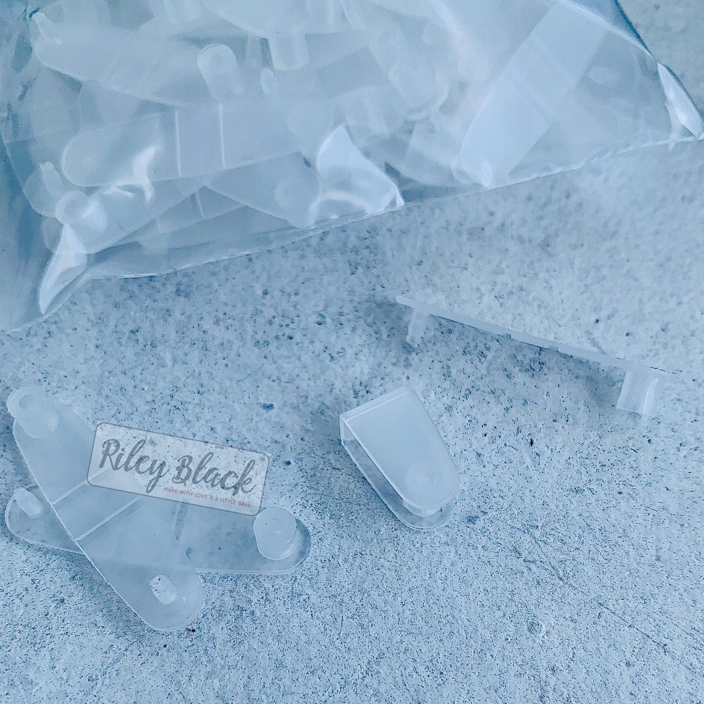 Clear XL Keychain Thingies®, 100 Pieces, KT #12