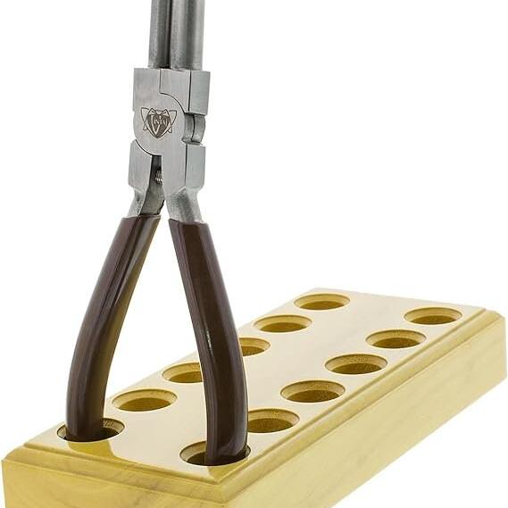 Wooden Pliers Stand for 6 Pliers, Quantity 1, Tool #34