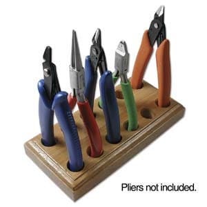 Wooden Pliers Stand for 6 Pliers, Quantity 1, Tool #34
