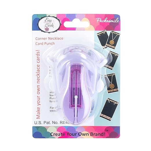 Corner Necklace Card Punch, Quantity 1, Tool #16