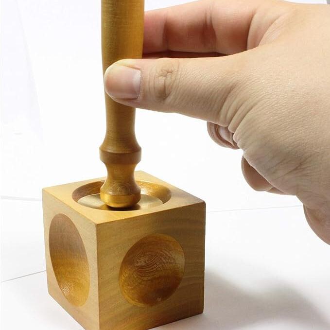 Wood Doming Block (2.25"), 1 Block, Tool #33