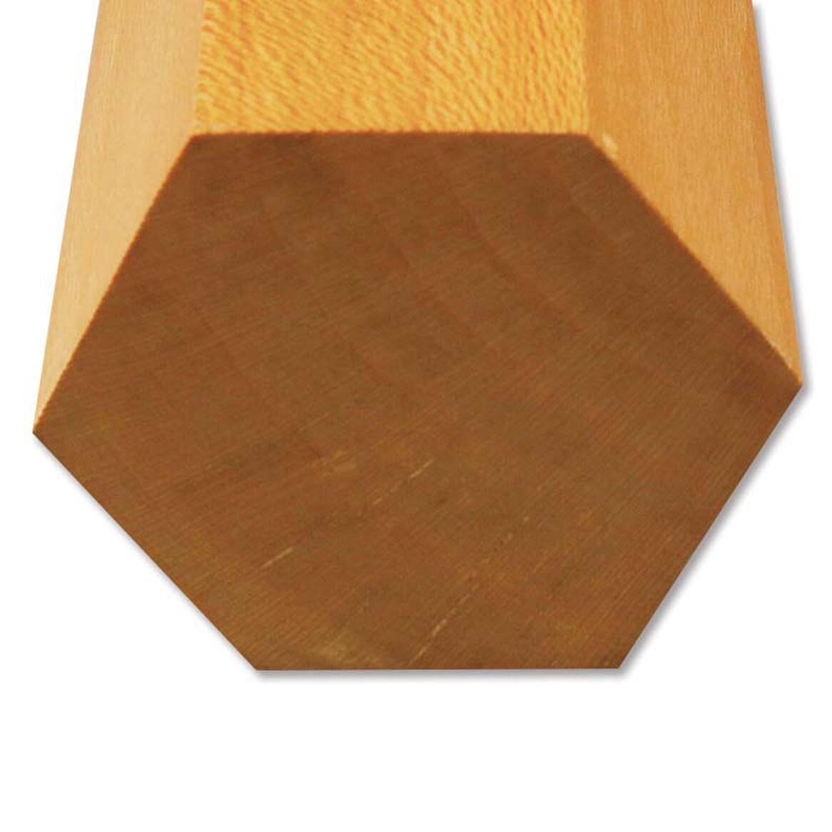 Hexagon Wood Bracelet Mandrel, 1 Piece, Tool #30