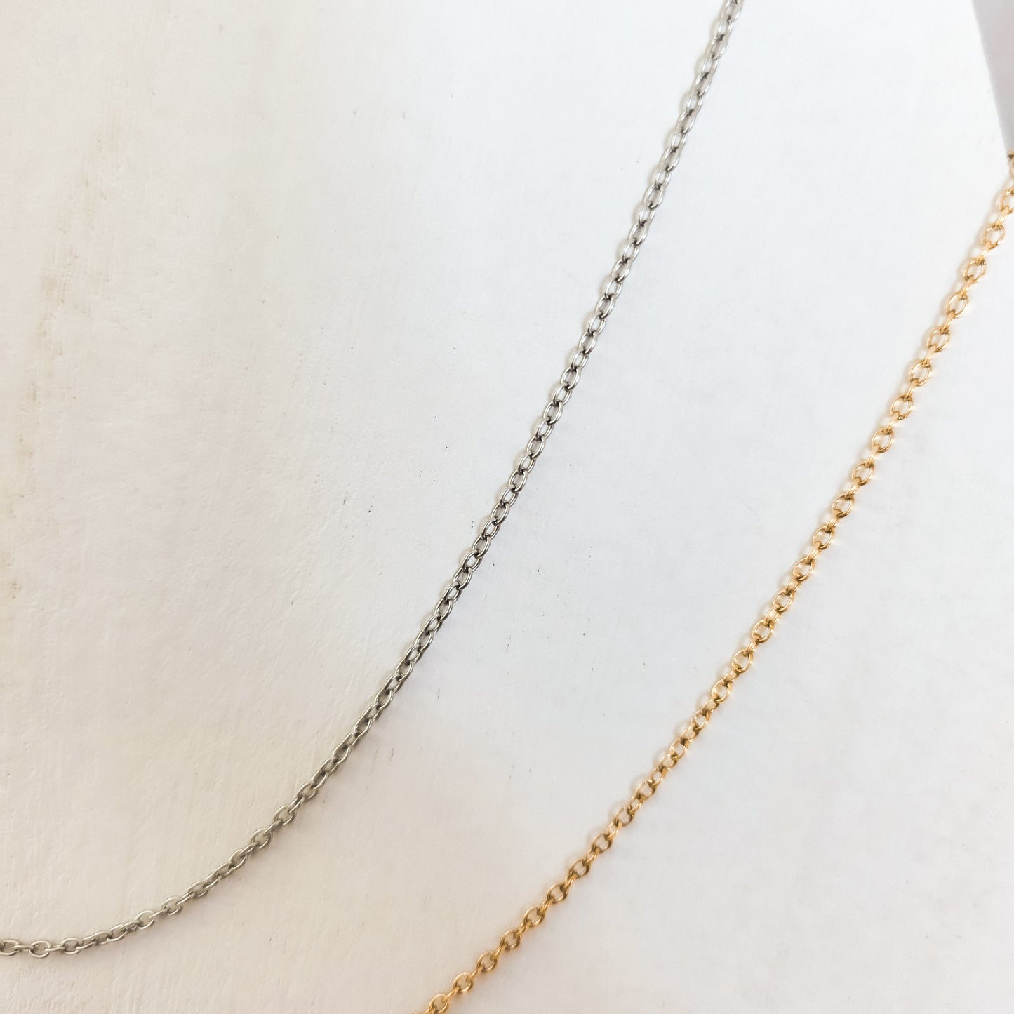 New Premium Spool Minimalist Cable Chain Finding (Silver or Gold Stainless Steel), 3m (9.84ft), Chain #27