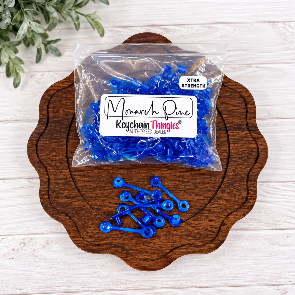 Blue Xtra Strength Keychain Thingies, 100 Pieces, KT #14