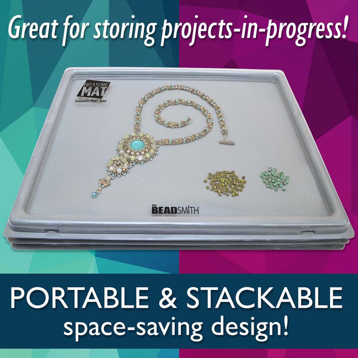 Bead Mat And Tray Combo, 1 Mat, Tool #45