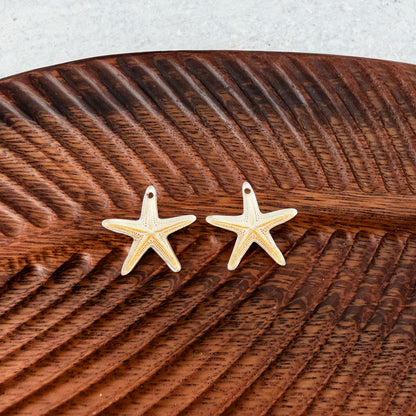 Starfish Earring Blank (1 Pair), Acrylic Print & Cut, Laser Blank #20