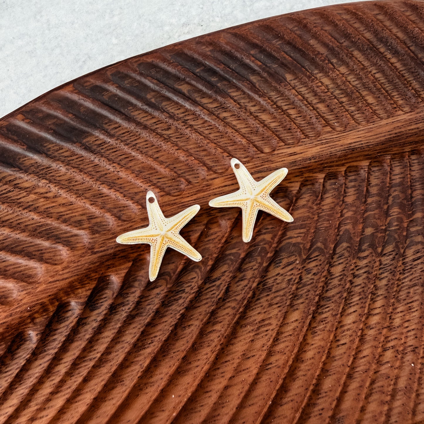 Starfish Earring Blank (1 Pair), Acrylic Print & Cut, Laser Blank #20