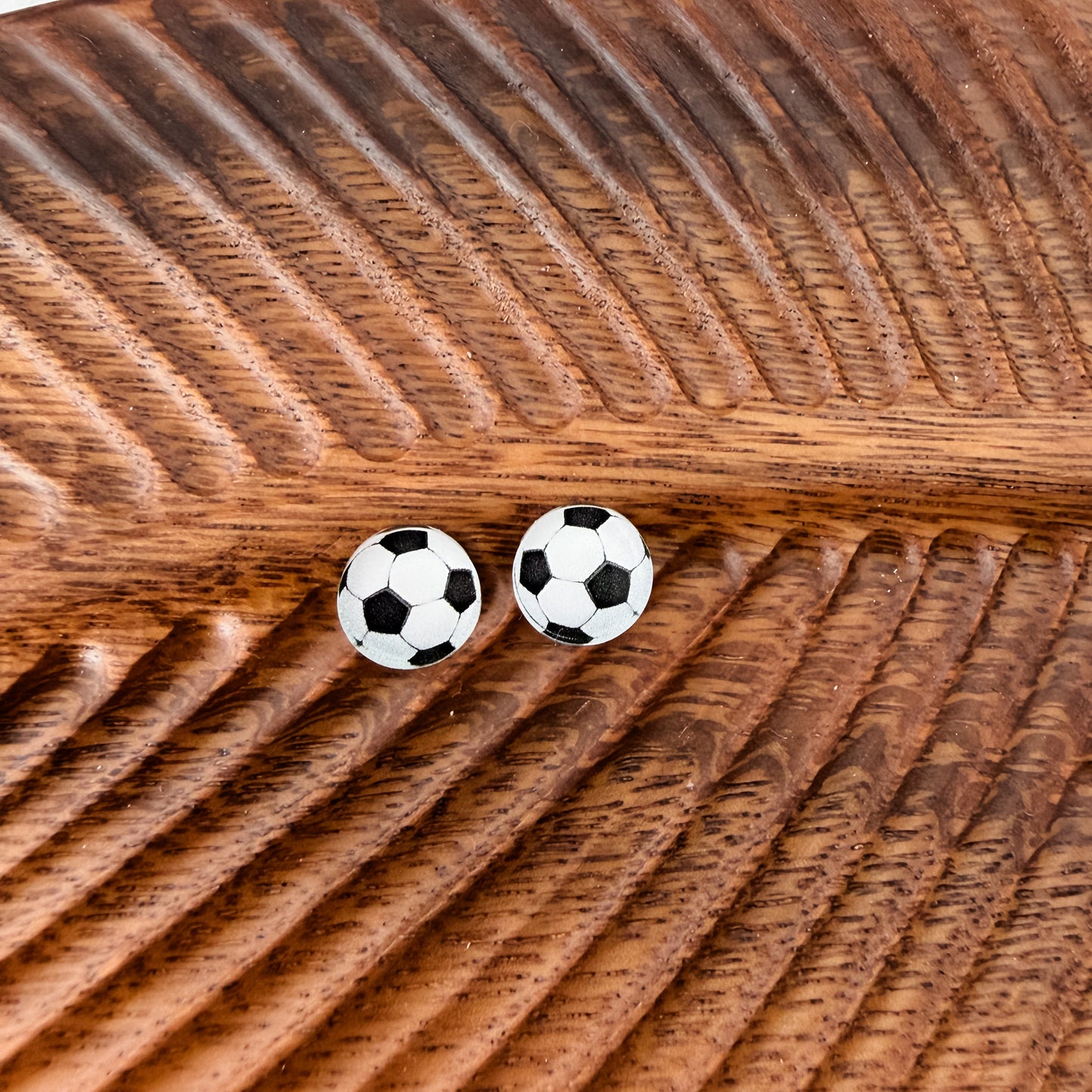 Soccer Stud Blank (5 Pairs), Acrylic Print & Cut, Laser Blank #23