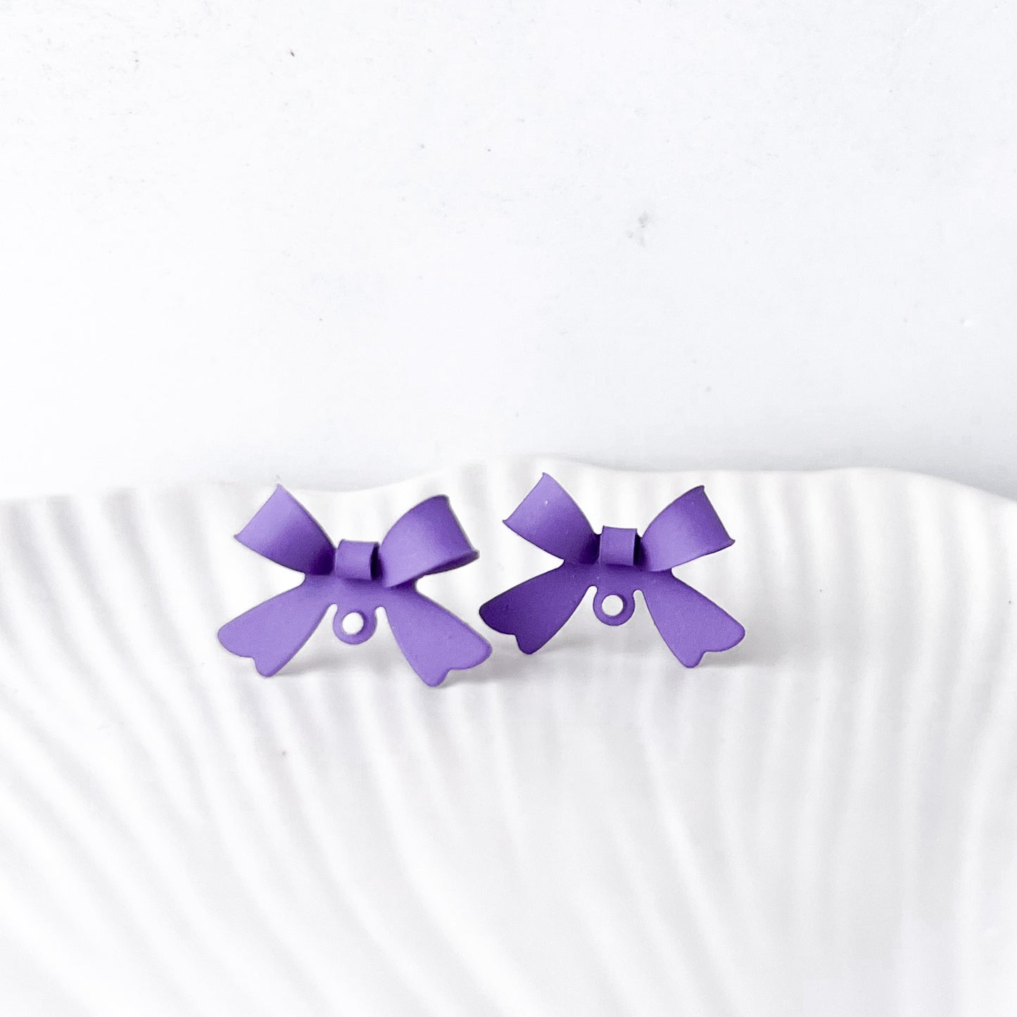 Royal Purple Stainless Steel Bow Stud Connector, 10 Pieces, Bow #51