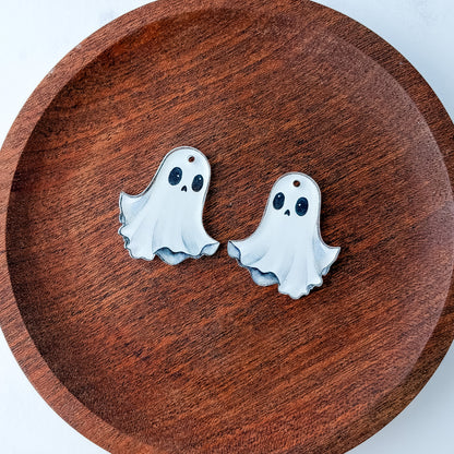 Classic Ghost Earring Blank (1 Pair), Acrylic Print & Cut, Laser Blank #81
