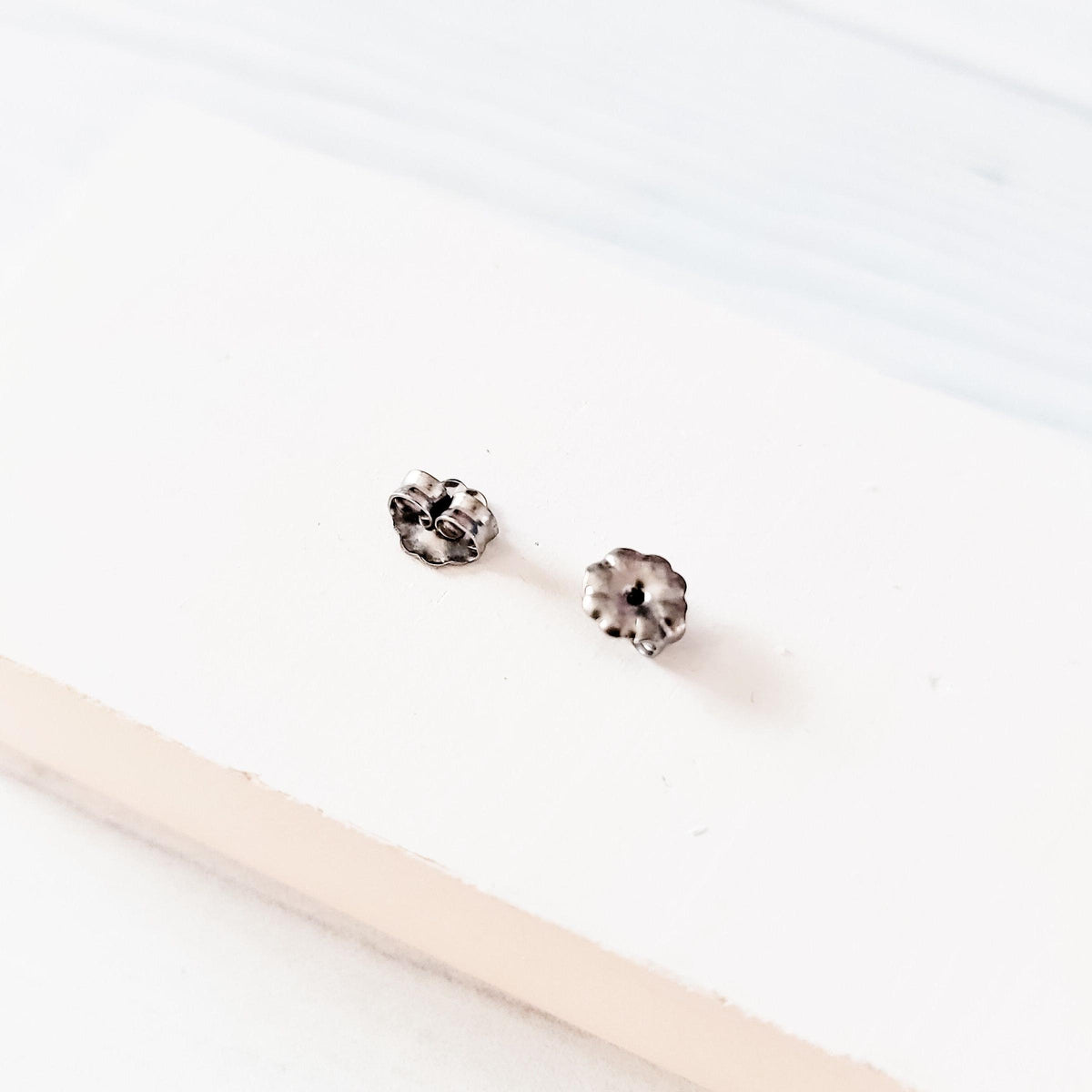 BULK Grade 1 Titanium Earring Backs, 50 Pieces, Back #8