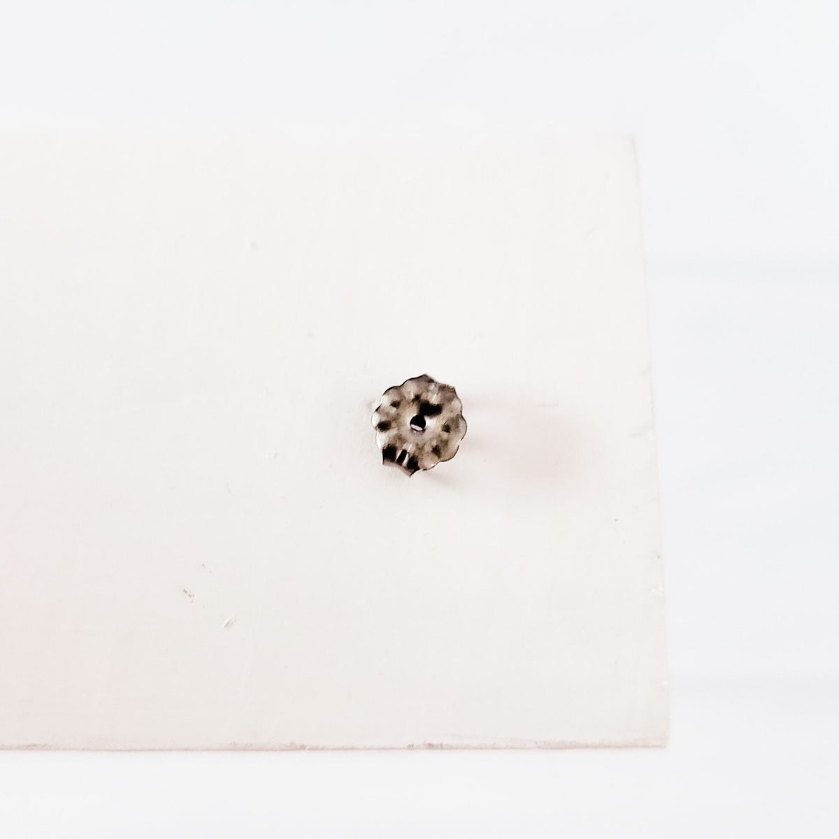 BULK Grade 1 Titanium Earring Backs, 50 Pieces, Back #8