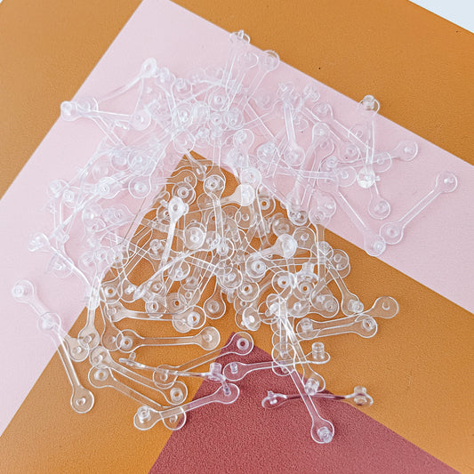Clear OG Keychain Thingies®, 100 Pieces, KT #9