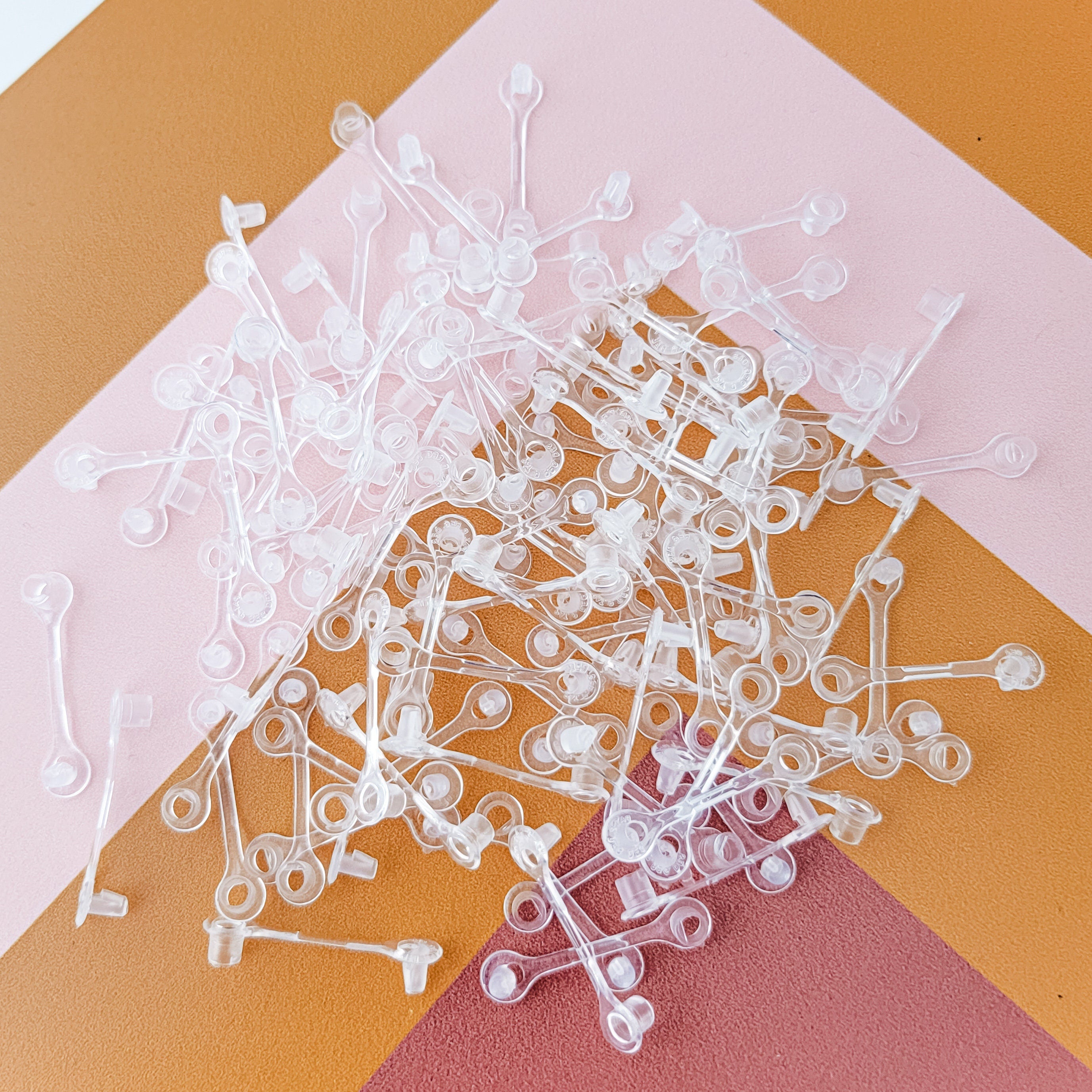 Clear Xtra Strength Keychain Thingies, 100 Pieces, KT #3 – Monarch Pine