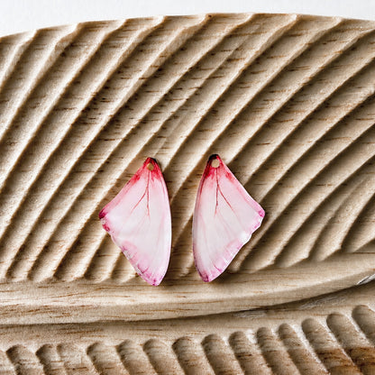 Pink Butterfly Wings Earring Blank (1 Pair), Acrylic Print & Cut, Laser Blank #66